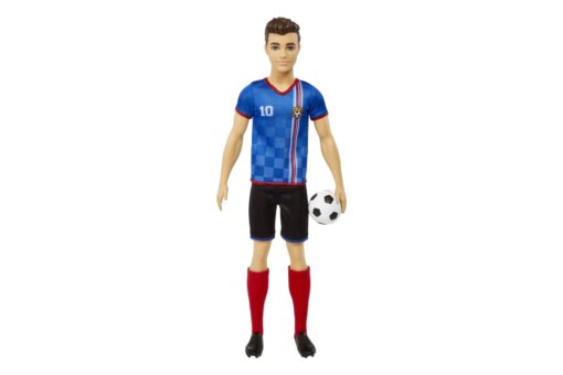 Mattel Barbie Fotbalová panenka - Ken v modrém dresu - Image 8