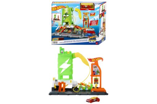 Mattel Hot Wheels City Super nabíjecí stanice - Image 2