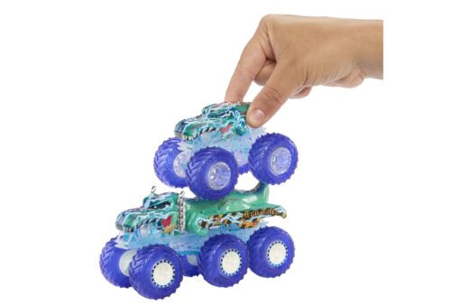 Mattel Hot Wheels Monster Trucks Power Smashers tahač a truck - Image 6