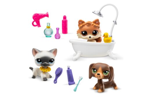 Littlest Pet Shop Koupelnový Set 3 Figurky - Image 2