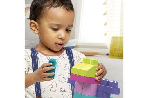 Mega bloks velký pytel kostek - růžový (80) - Image 11