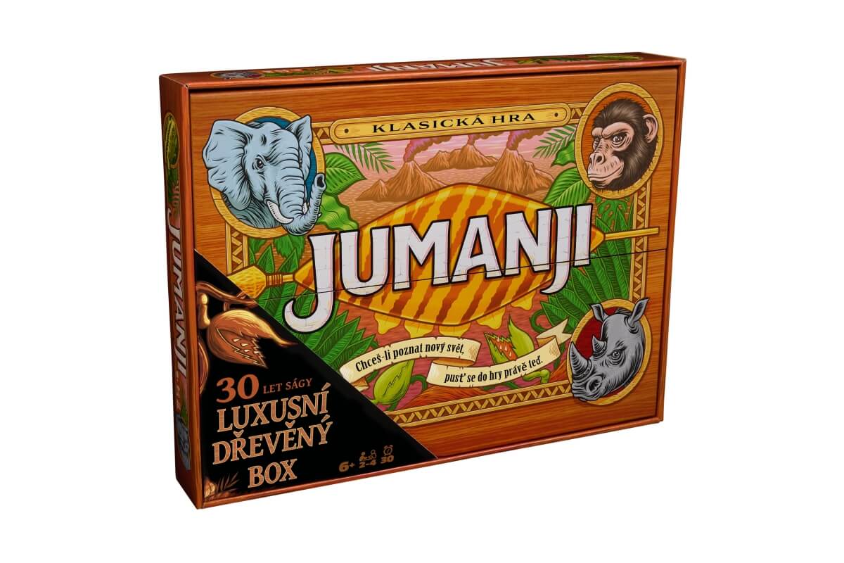 Spin Master Games Jumanji dřevěná edice CZ - Image 2