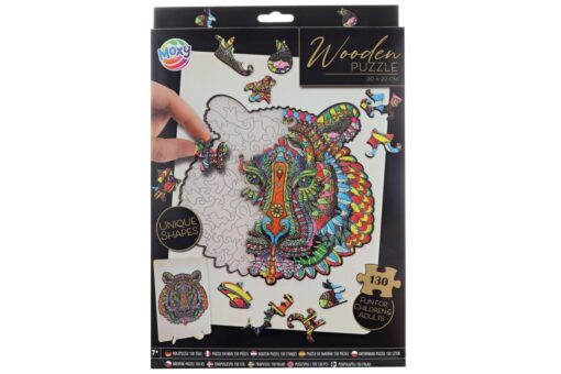 Dřevěné puzzle - tygr