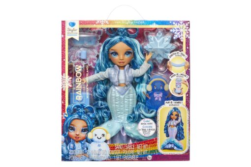 Rainbow High Zimní fashion panenka - Skyler (Blue)
