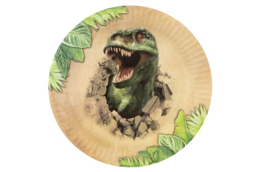 Tácky papírové - dino 6ks