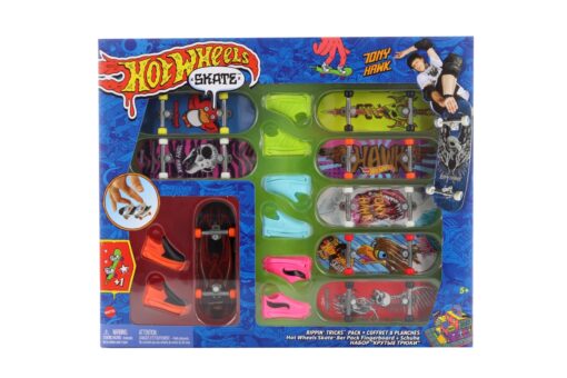 Mattel Hot Wheels 8ks fingerboard a boty