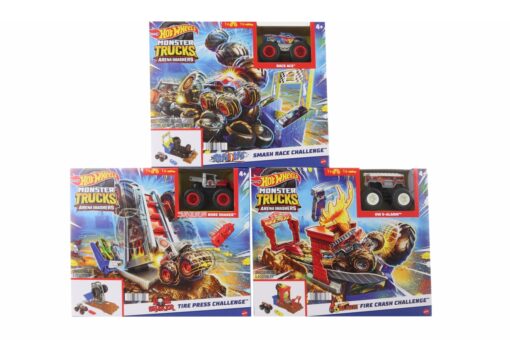 Mattel Hot Wheels Monster Trucks Aréna - Závodní výzva herní set