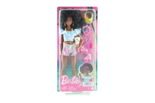 Mattel Barbie Deluxe Módní panenka - Trendy bruslařka