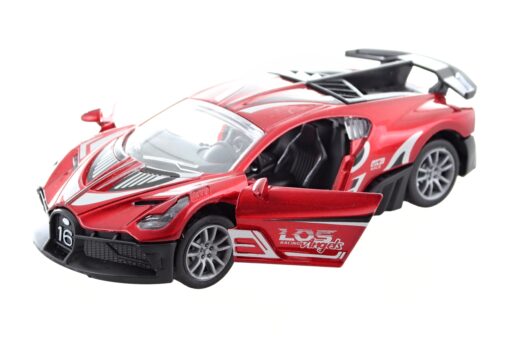 Auto kovové sportovní na zpětný chod