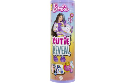 Mattel Barbie Cutie Reveal Barbie barevné sny - zebra