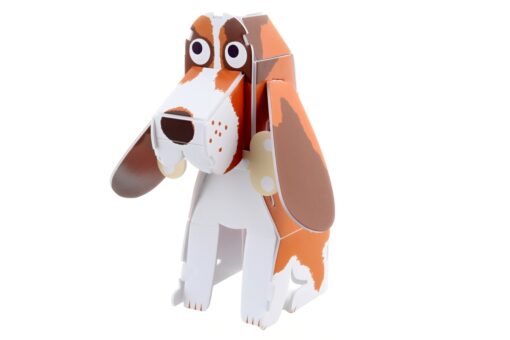 Puzzle 3D štěně