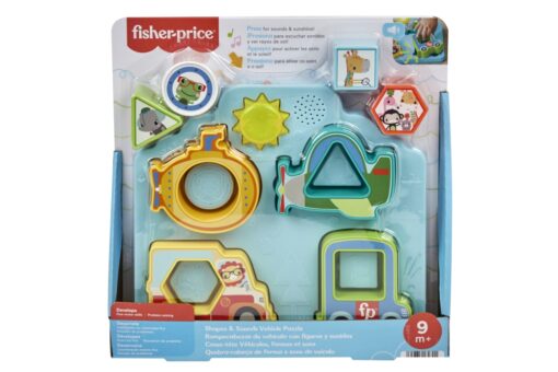 Fisher Price Puzzle dopravní prostředky se zvuky