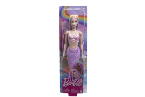 Mattel Barbie Pohádková mořská víla - fialová