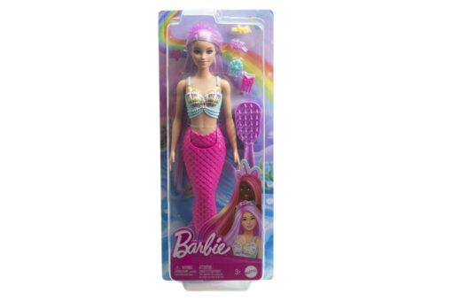 Mattel Barbie Pohádková panenka s dlouhými vlasy - mořská panna