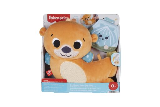 Fisher Price Plyšová vydra s knížkou