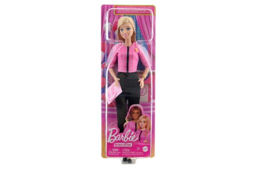 Mattel Barbie Lídryně budoucnosti - hnědovláska v kalhotovém kostýmku