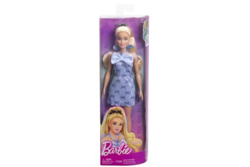 Barbie Modelka - Modrá mašle HYT93