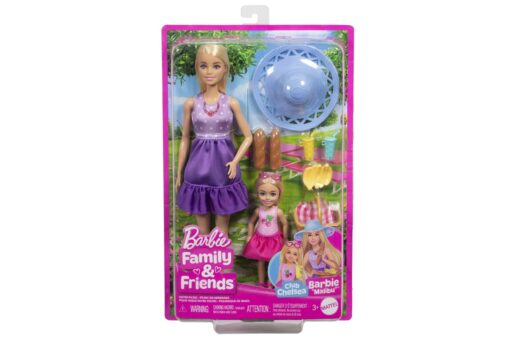 Barbie panenky Malibu a Chelsea na pikniku