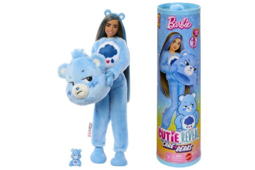 Barbie Cutie Reveal Barbie a starostliví medvidci - modrá
