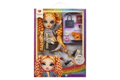 Rainbow High Sparkle & Shine Fashion panenka - Clementine