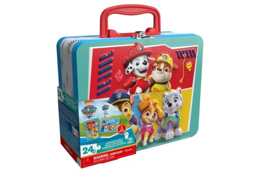 Spin Master Games Tlapková patrola Puzzle v plechové krabičce