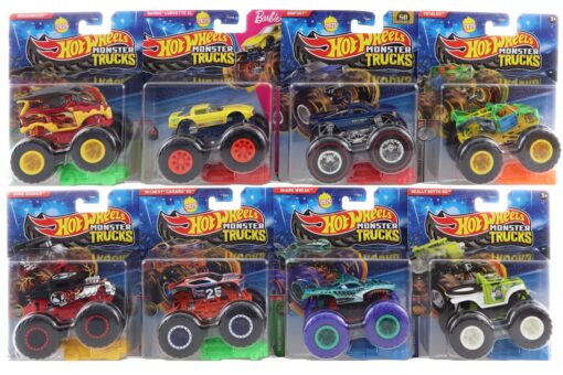 Hot Wheels Monster trucks kaskadérské kousky