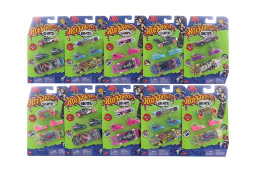 Mattel Hot Wheels Skates sběratelská kolekce fingerboard a boty