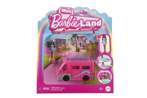 Barbie mini Barbieland dopravní prostředky - karavan snů