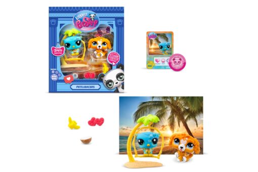 Littlest Pet Shop balení 2 figurek Petfluenceři MIX
