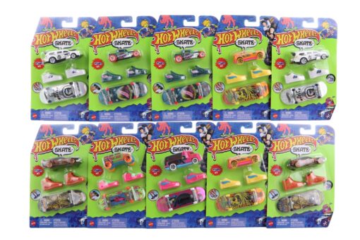Mattel Hot Wheels Sběratelská kolekce fingerboard a boty