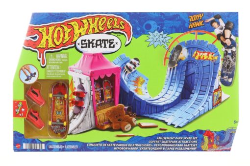Mattel Hot Wheels Zábavný fingerboard skatepark