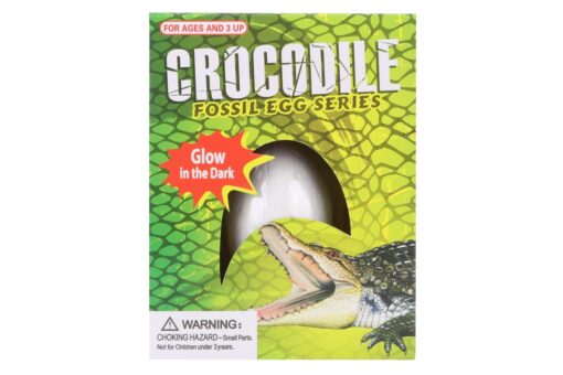 Tesání vejce krokodýl svítící