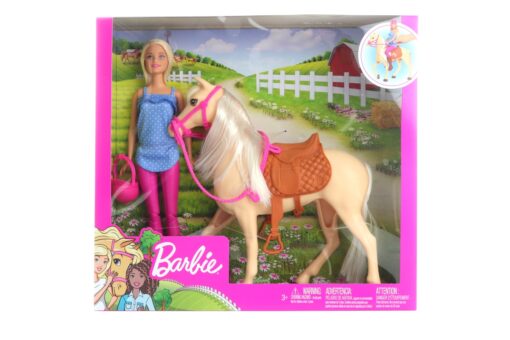 Barbie Panenka s koněm