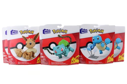 MEGA Construx Postav a vystav si Pokémona asst