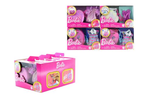 Mattel Barbie Batoh/Kabelka s oblečkem a doplňky