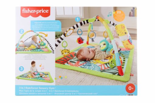 Fisher-Price Hrací dečka se žirafou 3v1