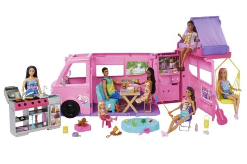 Barbie Karavan snů se stanem HRJ78