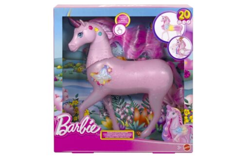 Barbie Kouzelný jednorožec se světly a zvuky JCP78