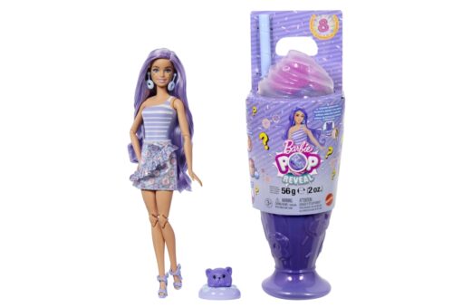 Barbie POP Reveal Barbie - fialová JFY60