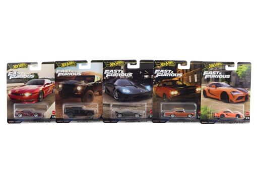 Hot Wheels prémiový angličák - Rychle a zběsile HNW46
