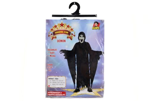 Šaty na karneval - démon 92-104cm
