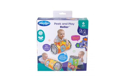 Playgro - Chrastící válec na podporu lezení