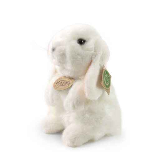 Plyšový králík bílý stojící 18 cm ECO-FRIENDLY