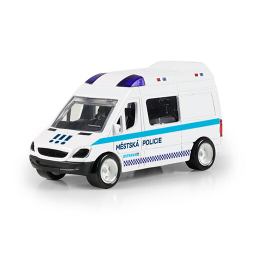 Kovové auto policie Ostrava 7 cm