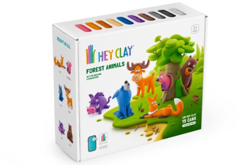HEY CLAY Kreativní sada - Lesní zvířata