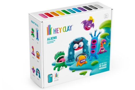 HEY CLAY Kreativní sada - Mimožemšťani