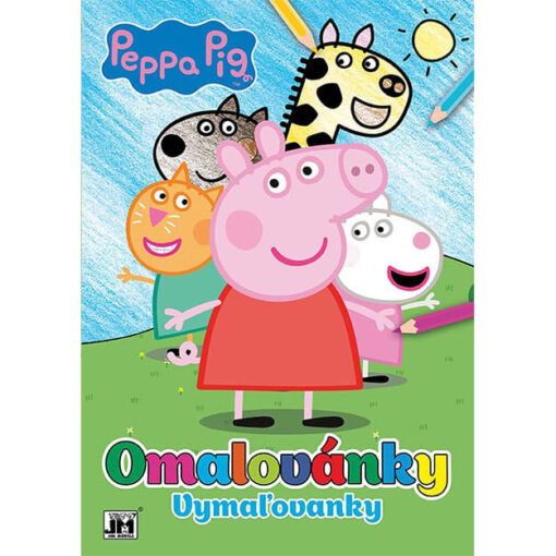 Omalovánka A4 Prasátko Peppa