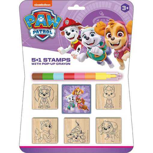 Razítka 5+1 s voskovkou Tlapková patrola/Paw Patrol