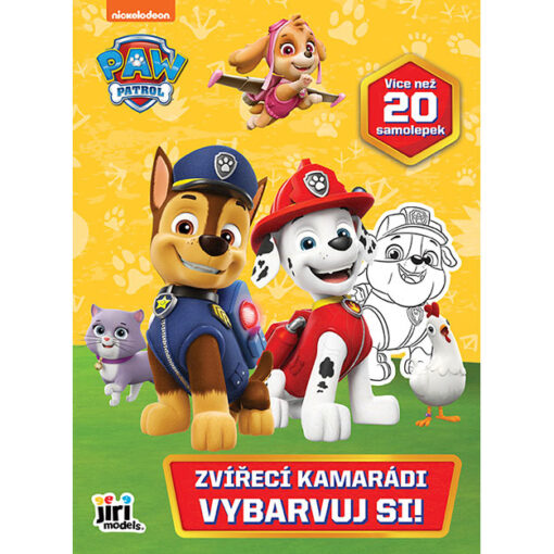 Vybarvuj si! Paw Patrol/Tlapková Patrola  Zvířecí kamarádi