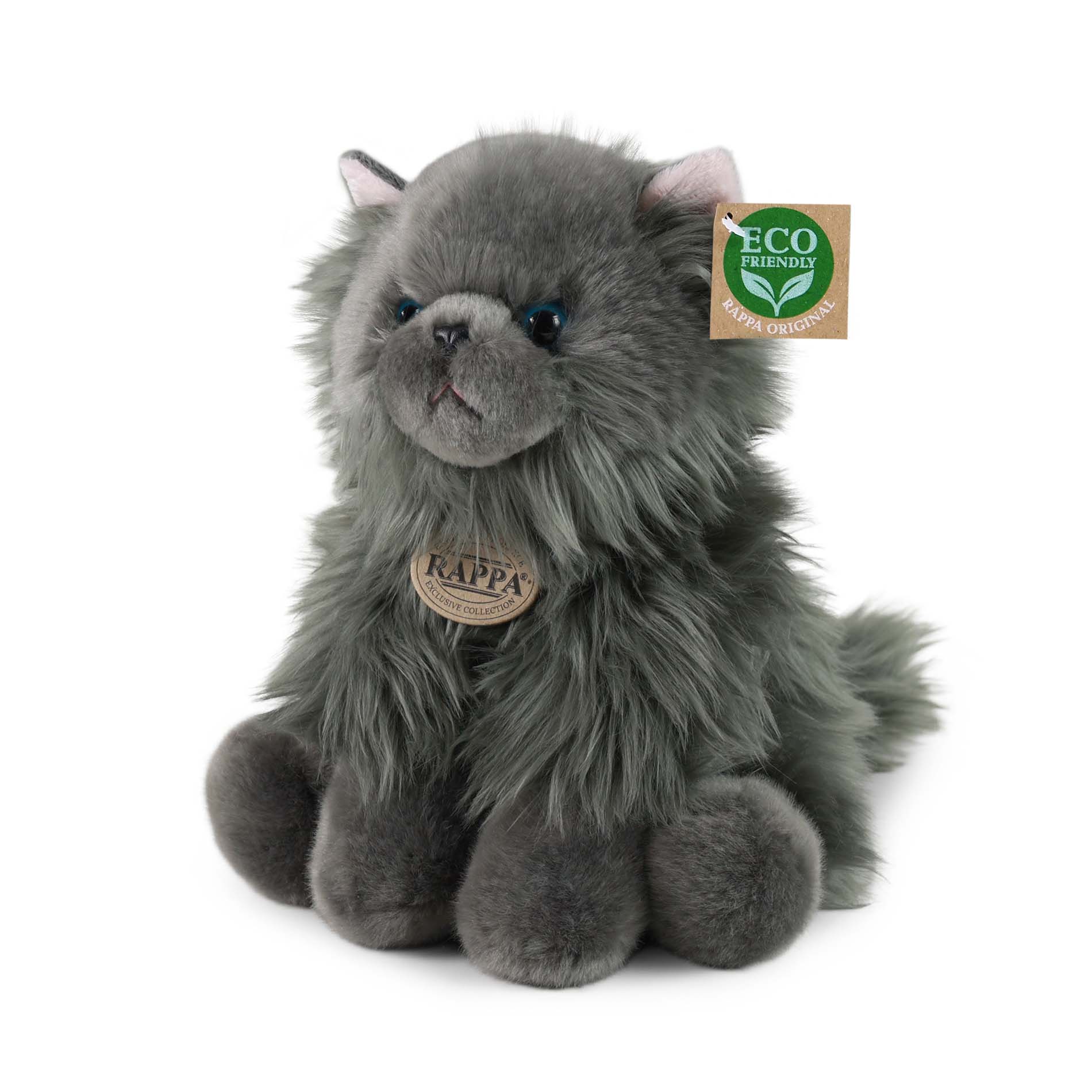 Plyšová kočka perská dlouhosrstá 30 cm ECO-FRIENDLY